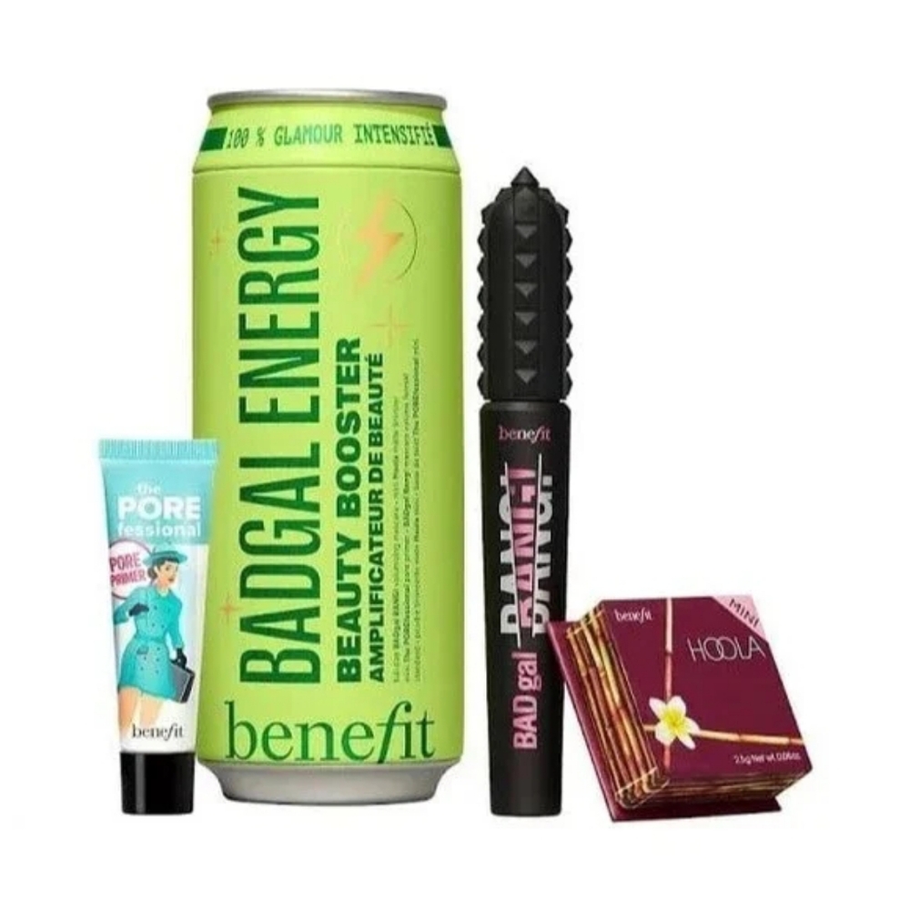 Benefit BADgal Energy Beauty Booster -  Mascara, Pore Primer & Bronzer